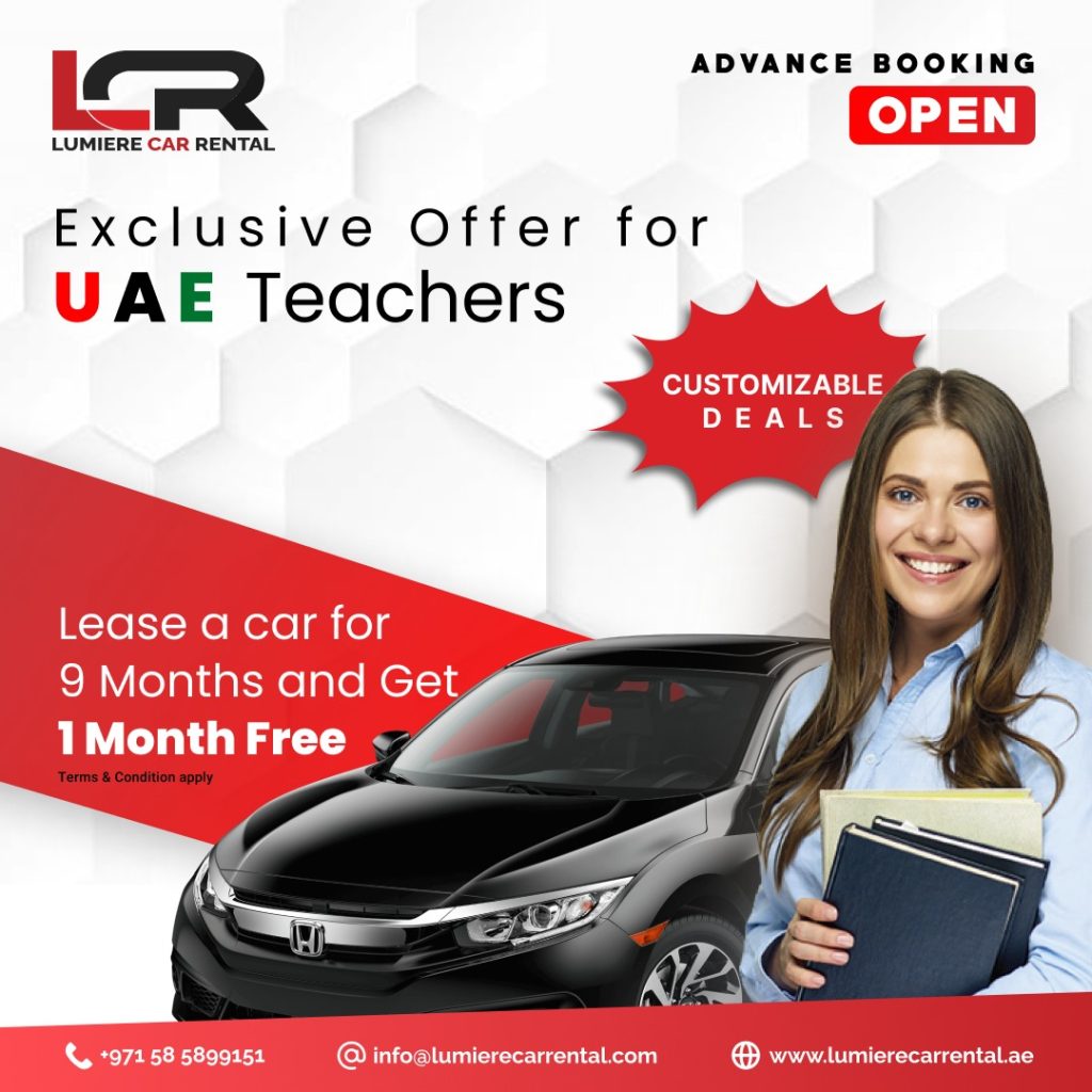 Teachers Offer - Rental Car