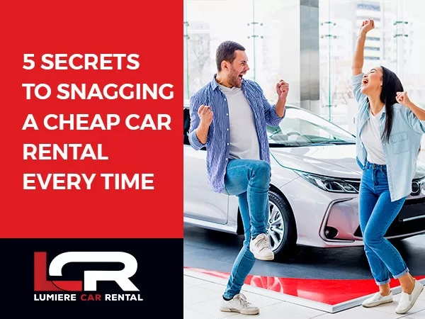 Cheap Car Rental Secrets