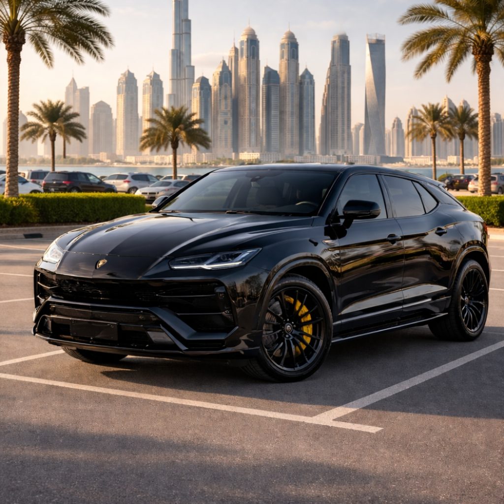 Lamborghini Urus monthly rental Dubai